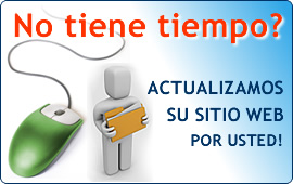 Actualizamos su sitio web por usted!