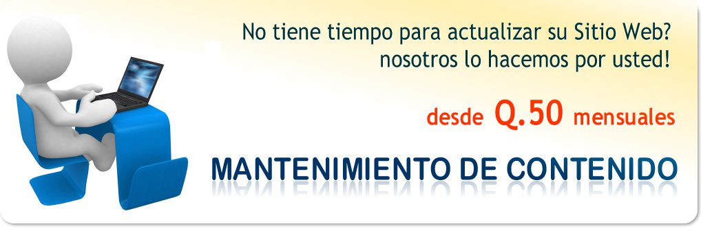 Mantenimiento de Contenido Web